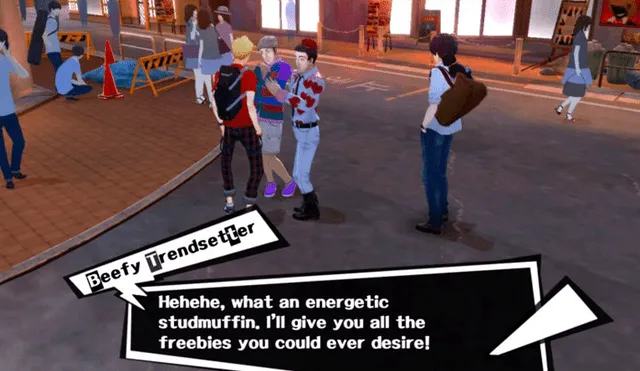 Dos personajes gays aparecen en Persona 5 Royal. En una de las escenas, estos acosan a Ryuji, compañero de escuela de nuestro personaje principal.