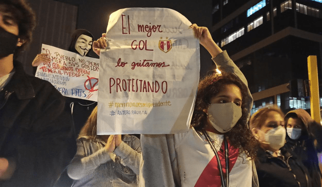 Protestas contra Manuel Merino continuaron por segundo día consecutivo en todo el país