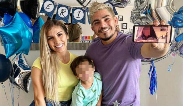 Erick Elera es sorprendido por su hija mayor en su cumpleaños. Foto: Instagram