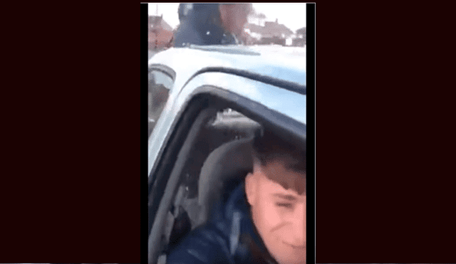 YouTube viral: joven causa polémica al frenar su vehículo apropósito para golpear a ciclista [VIDEO]