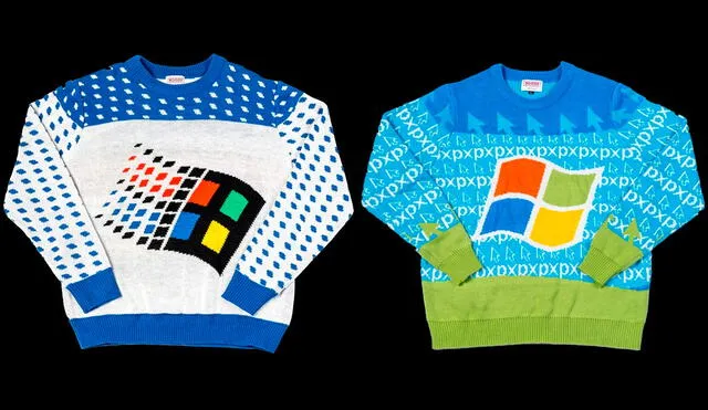 El suéter es original de Microsoft y parte de las ganancias se destinarán a la Girl Who Code. Foto: Microsoft