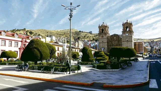 Cambios. Municipio de Puno remodela plaza principal.
