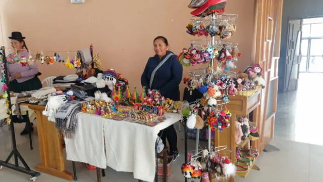 Ofrecieron productos artesanales que representan la región de Puno. Foto: La República