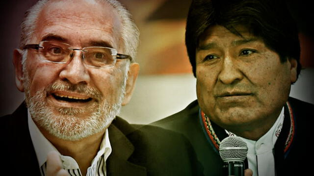 Evo Morales arremete contra el candidato opositor Carlos Mesa