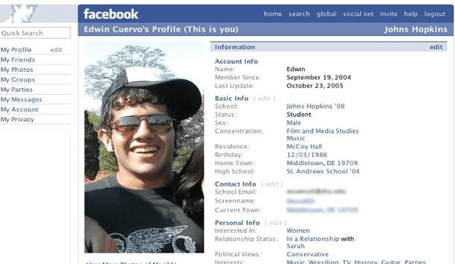 Facebook: red social de Mark Zuckerberg cumple 15 años y así fue su evolución [FOTOS]