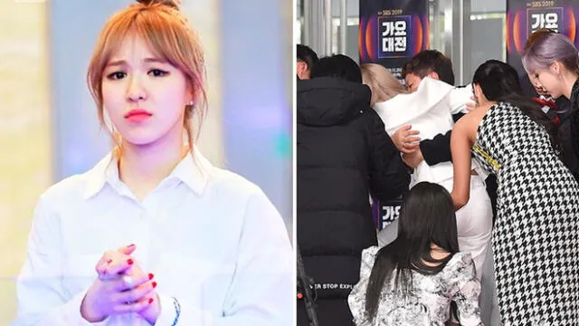SBS Gayo Daejun 2019: Wendy de Red Velvet y Solar de MAMAMOO tuvieron las caídas más graves.