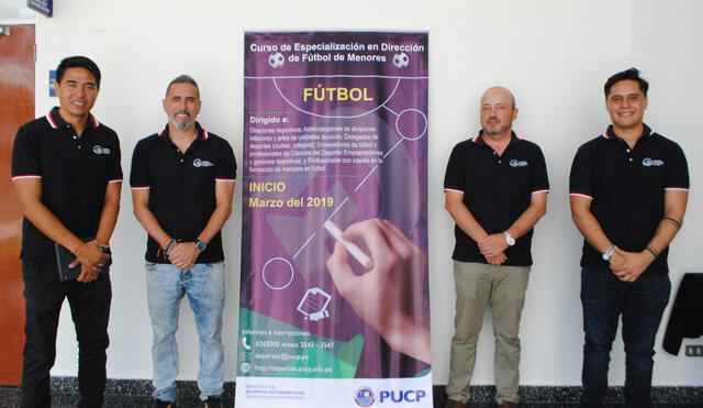 Se presentó en Lima el primer curso de especialización en Dirección de Fútbol en Menores