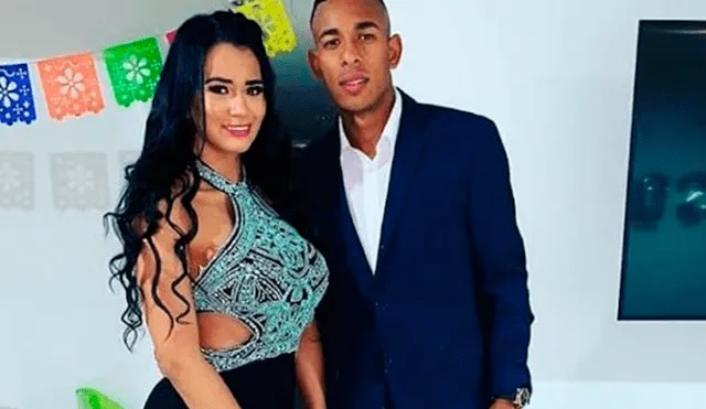 Sebastián Villa y su novia Daniela Cortés. Foto: Instagram