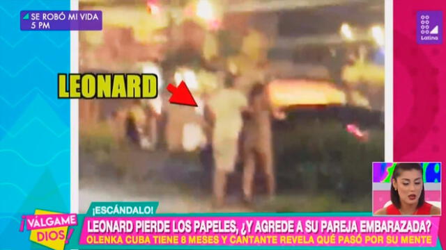 Rodrigo González le dijo de todo a Leonard León por agresión a su pareja embarazada [VIDEOS]