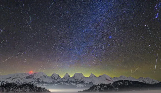 Durante la lluvia de estrellas Leónidas de este año podrían verse 20 veces más meteoros que en otras ocasiones. Foto: Lukas Schlagenhauf / Flickr