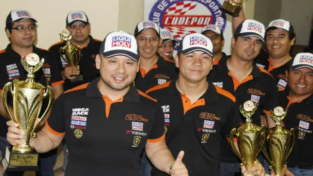 La Federación Peruana de Automovilismo premió a los ganadores del Campeonato de Piques Legales