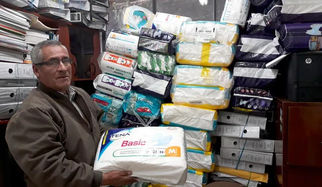 Huancavelica: Buscan superar la meta de 3000 pañales donados a ancianitos el año pasado