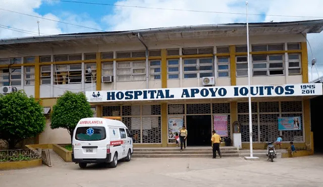 La víctima fue trasladada al hospital Apoyo Iquitos. Foto: Difusión