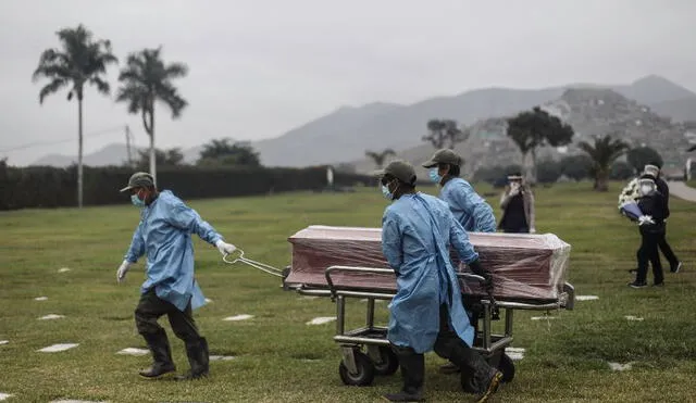 Denuncian que cementerio Parque del Recuerdo cobra excesivamente para enterrar a muertos por coronavirus. Foto: Aldair Mejía / La República.
