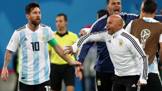 Lionel Messi: revelan la fuerte discusión que tuvo con Sampaoli en el Mundial