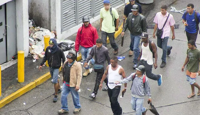 Venezuela: colectivos armados atacan a opositores [VIDEO]