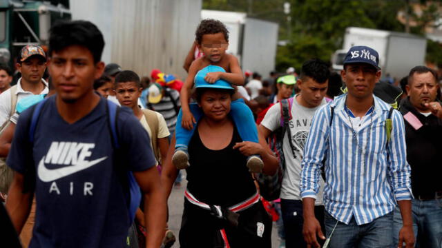 Trump amenaza a Honduras por la caravana de inmigrantes que van a EE.UU.