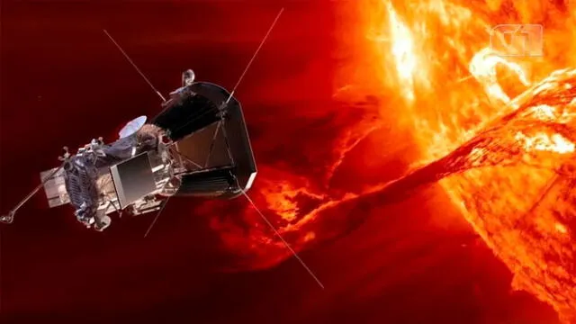 Sonda Parker de la NASA, la primera en acercarse a la órbita del Sol. Foto: Referencial