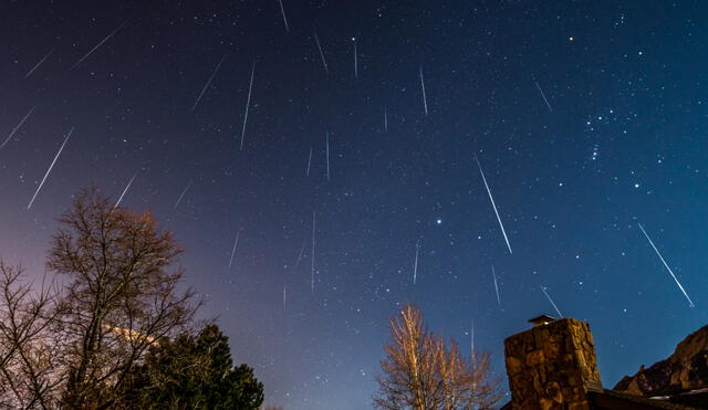 La lluvia de estrellas Gemínidas 2022 tendrá su periodo de mayor actividad durante la noche del martes 13 
y miércoles 14 de diciembre. Foto: Cody Limber / Flickr