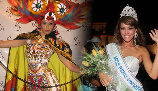 En 2009, Karen Schwarz representó a Perú en el Miss Universo, pero fue criticada por autoridades bolivianas. Foto: composición LR/Andina/Historias del Perú y del mundo