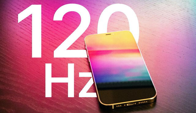 La pantalla a 120 Hz será una mejora importante en los dispositivos de Apple. Foto: La manzana mordida.