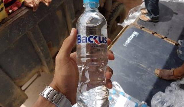 Backus utiliza sus plantas de cerveza para embotellar agua para los damnificados de Piura