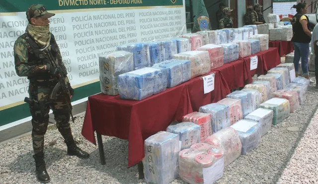 Droga incautada en Piura asciende a los 61 millones de dólares [VIDEO]
