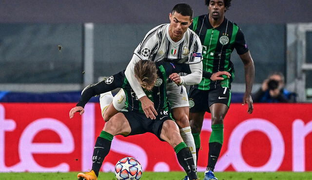 Con un gol de Cristiano Ronaldo, Juventus goleó 3-0 al Dinamo Kiev por Champions League
