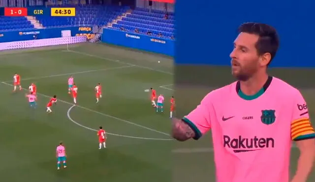 Messi puso el segundo de un derechazo fuera del área. Foto: Captura/Barca TV