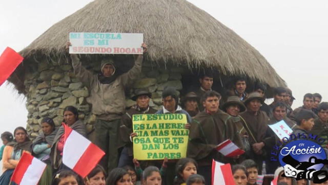 Huánuco: niños campesinos estudian en aulas a punto de derrumbarse [VIDEO]