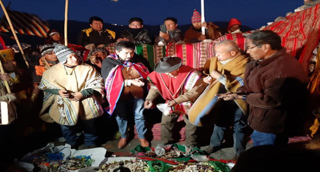 Gobernador de Arequipa realizó ceremonia del Año Nuevo Andino en cerro Kasapactac