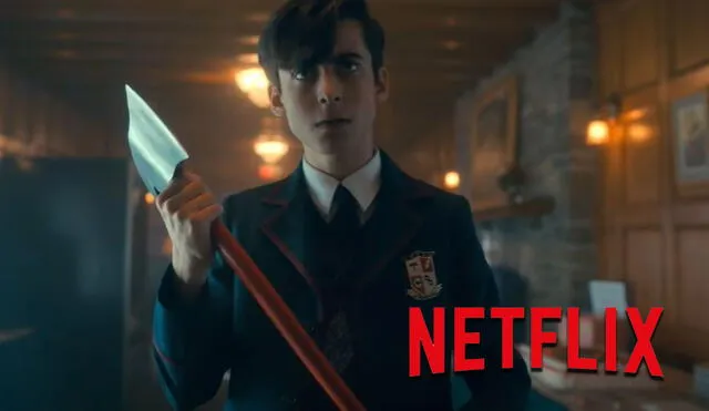 The umbrella academy está basado en los cómics homónimos de Gerard Way. Foto: Netflix