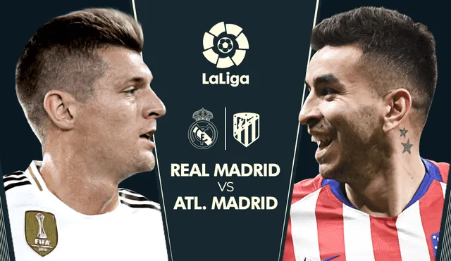 Real Madrid vs. Atlético de Madrid EN VIVO por la Liga Santander