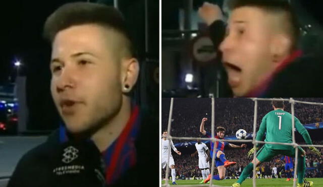 YouTube: abandonaron antes al Barcelona, hablaban con la prensa y llegó el gol |VIDEO
