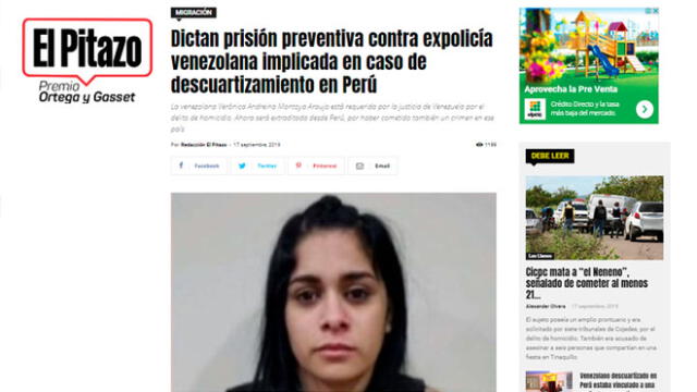 Descuartizamiento en S.M.P.: así informó la prensa venezolana sobre el doble crimen [FOTOS] 