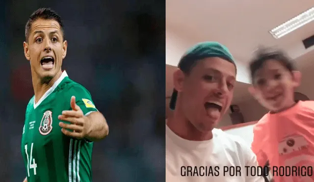 Instagram: Niño conmueve a Javier 'Chicharito' Hernandéz con palabras tiernas [VIDEO]