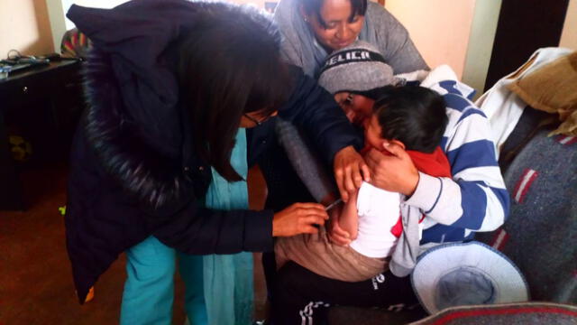 Huancavelica: DIRESA llama a vacunarse contra Sarampión Papera Rubeola (SPR)