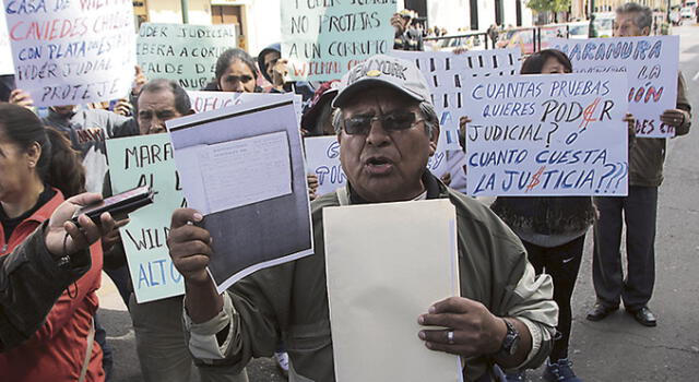 Pobladores de Maranura quejarán a jueces de Cusco