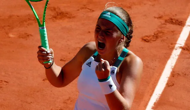 Jelena Ostapenko, con solo 20 años, hace historia y conquista el Roland Garros