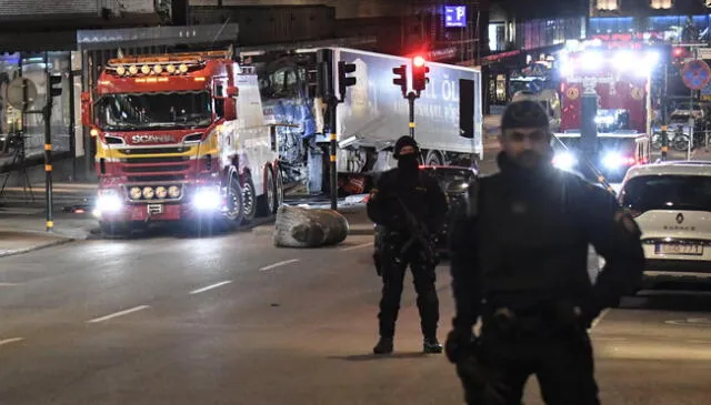 El sospechoso del atentado con camión en Estocolmo es un uzbeko de 39 años