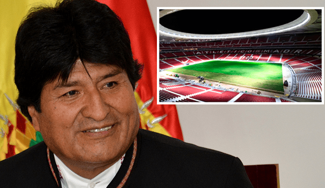 Evo Morales ofrece un millonario estadio para ser subsede del Mundial 2030 [VIDEO]