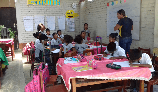 Alumnos estudian en viviendas por falta de infraestructura en Chiclayo [VIDEO]