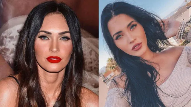 Vía Instagram, doble de Megan Fox destrona a la actriz con ardientes fotos