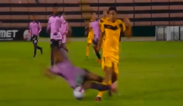 Sport Boys vs. Cantolao: terrible entrada de Neyra fracturó a rival [VIDEO]