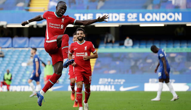 Liverpool venció 2-0 a Chelsea por la Premier League. Foto: AFP