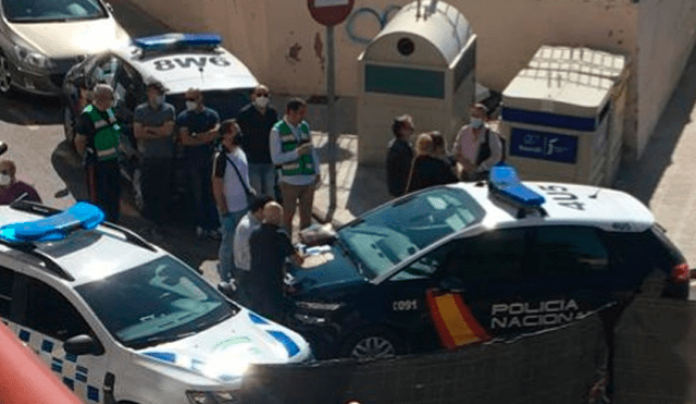Hombre asesinó a su pareja y sus dos hijos y después se suicidó, lanzándose por la ventana. Foto: Hora Jaén