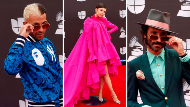 Los trajes y vestidos más extravagantes de los Latin Grammy 2019.