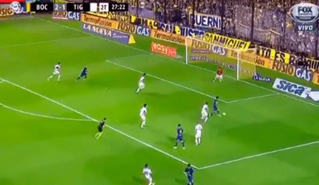 Boca Juniors vs Tigre: Carlos Tévez marcó el 3-1 tras jugada con 'huacha' [VIDEO]