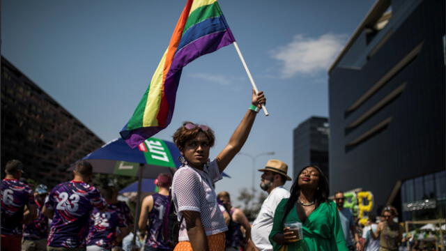 Marcha LGTBI en África. Foto: referencial / AFP