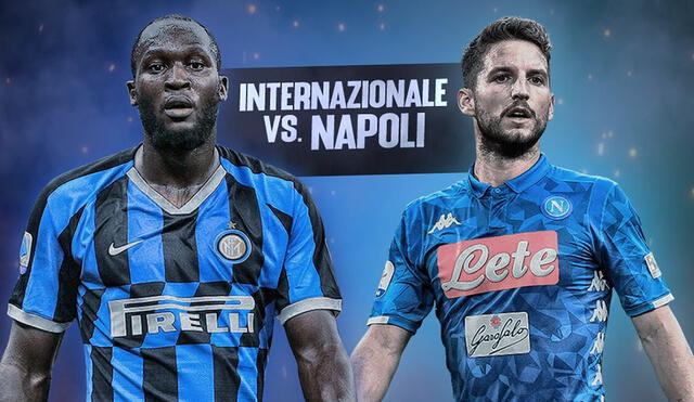 Inter vs. Napoli EN VIVO: se enfrentan por la fecha 37 de la Serie A.